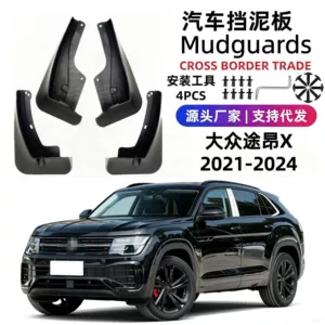 Volkswagen Teramont X 21-24 modelləri üçün yumşaq rezin avtomobil palçıq qoruyucuları