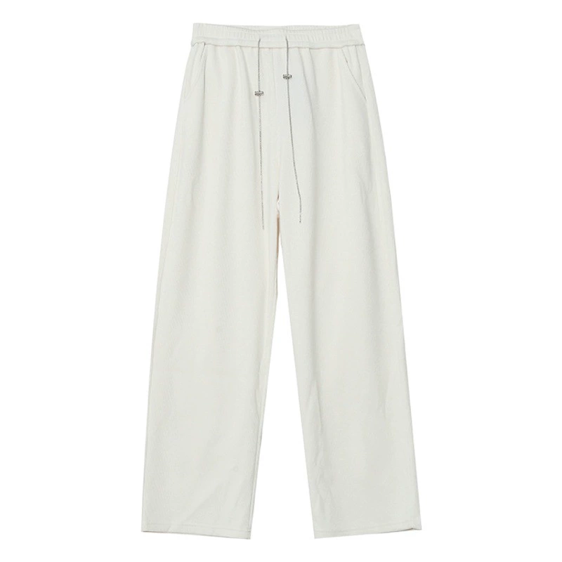 7627 Xuanchen Spring New плюс повседневные брюки с толстым дизайном мм плюс толстые широкие брюки женские брюки для похудения