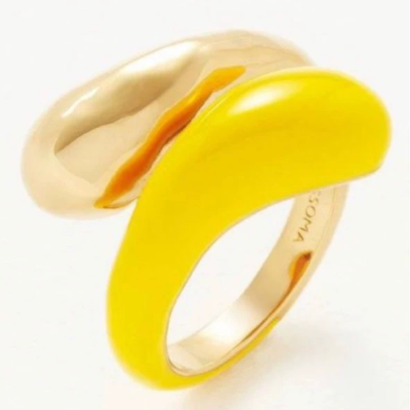 Fashionable retro brand small design ring stainless steel, European style