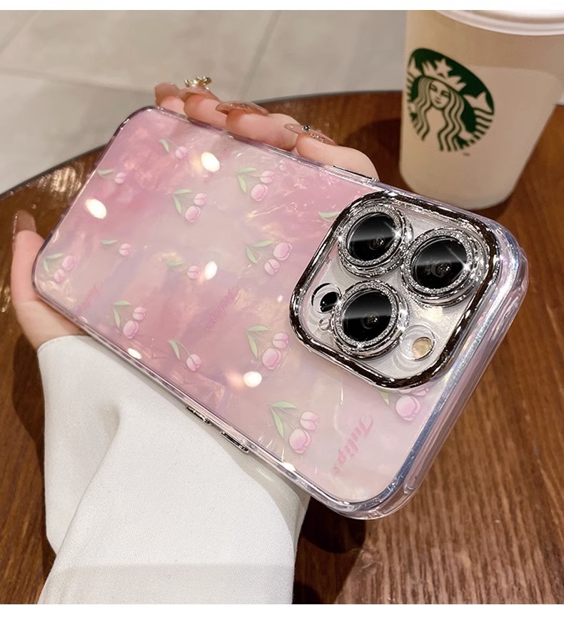 Synthetics Material Sweet Flower Synthetics   Phone Cases