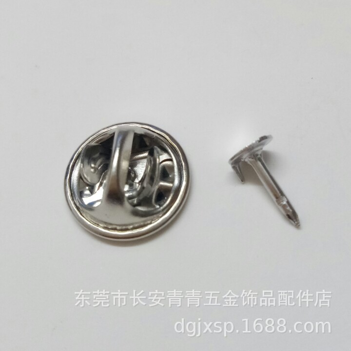 En stock gran base pin plástico mariposa tapa insignia tapa de plástico broche embrague interfaz cordón