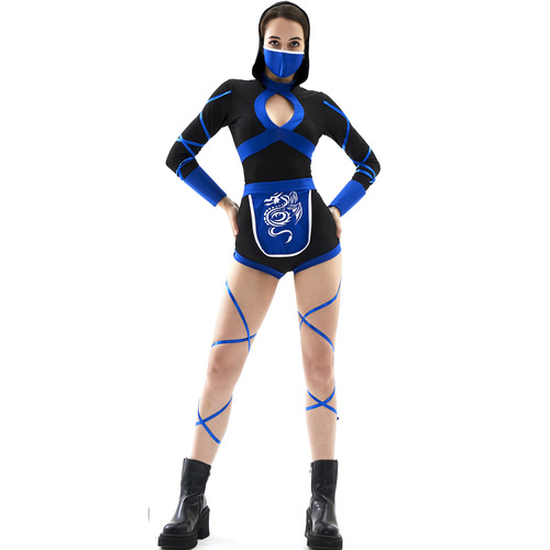 S-XXL European and American Halloween women's clothing Ninja Cosplay Japanese Naruto costume game uniform