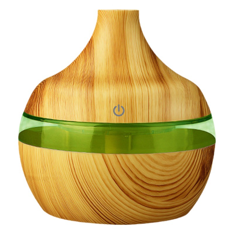 5V grano de madera humidificador de aire colorido luminoso máquina de aromaterapia USB algodón hisopo humidificador atomizador hogar humidificador