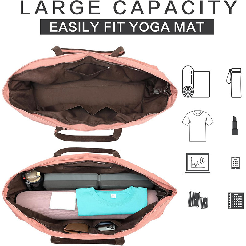 Amazon nueva bolsa de yoga con bolsa de almacenamiento multifuncional bolsa deportiva de ocio bolsa de mano bolsa de fitness Pilates