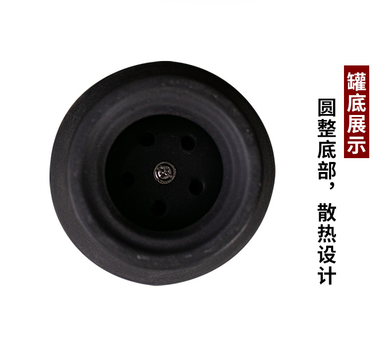 Bian Stone Fire Dragon Cupping Jar TCM Moxibustion Tool with Fabric Sleeve for Spa and Clinic Use in use