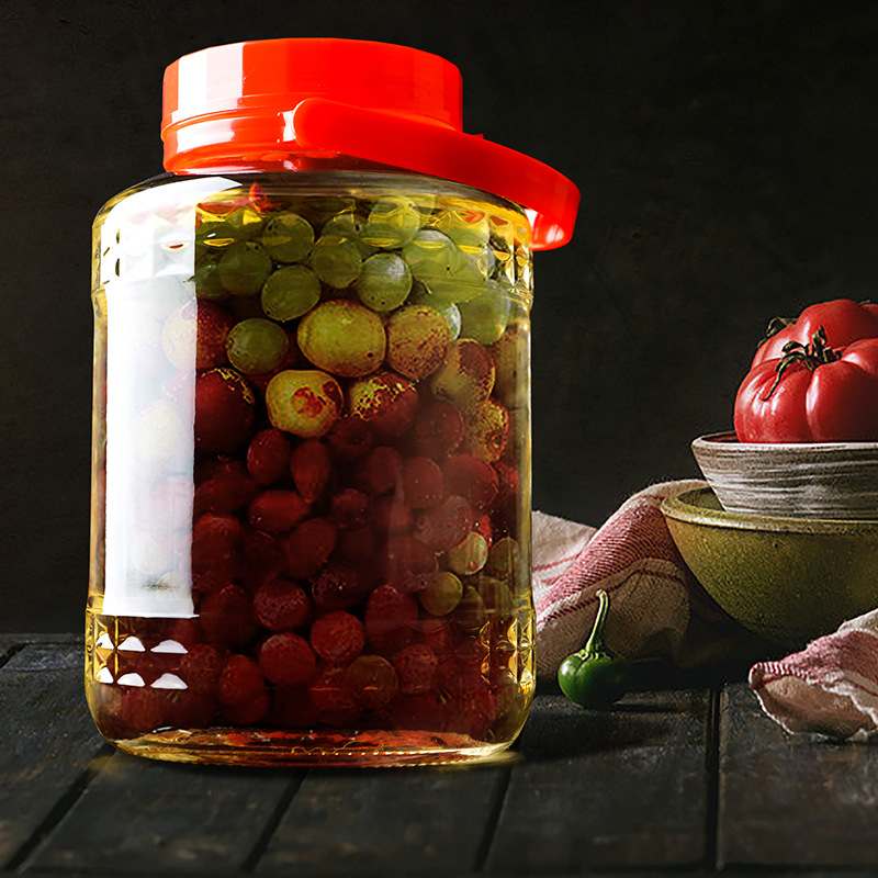 透明密封10L大号玻璃泡酒果酒瓶葡萄酒人参酒罐子储物罐