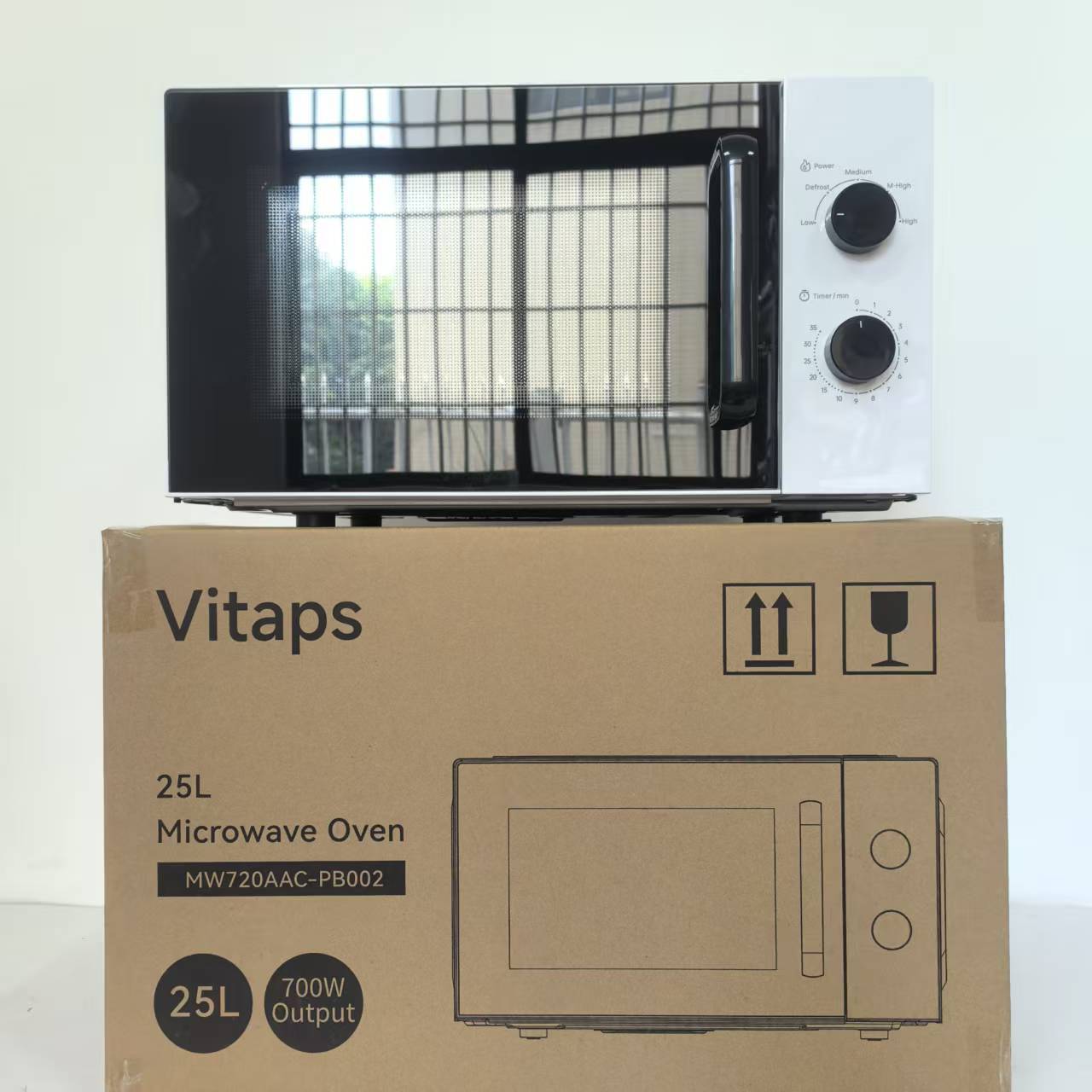 Microwave Oven 25 Litre Multifunctional Smart Baking Home Appliance_voghion.com