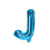 Blue balloon, layout, decorations, 16inch, gradient, English letters