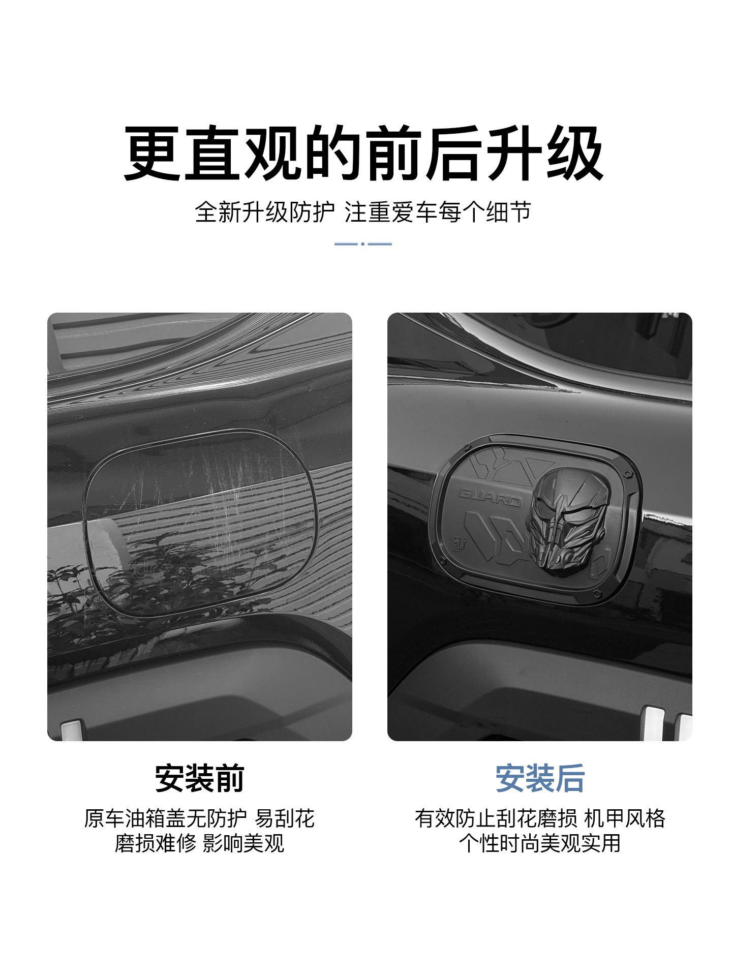 Suitable for Zongheng G700 Fuel Tank Cover Decorative Sticker, Guardian Electric Box Personalized Creative Sticker, Modification Accessories