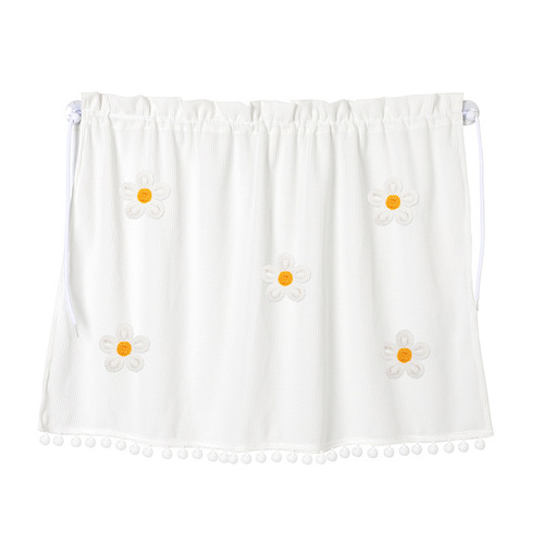 Car Sunshade Curtain Summer Curtain Fresh Flowers Car Sunshade Curtain Indoor Sunshade Sunscreen Anti-Privacy Curtain