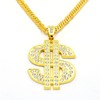 Golden silver jewelry with letters, pendant, necklace hip-hop style, wholesale, European style, punk style