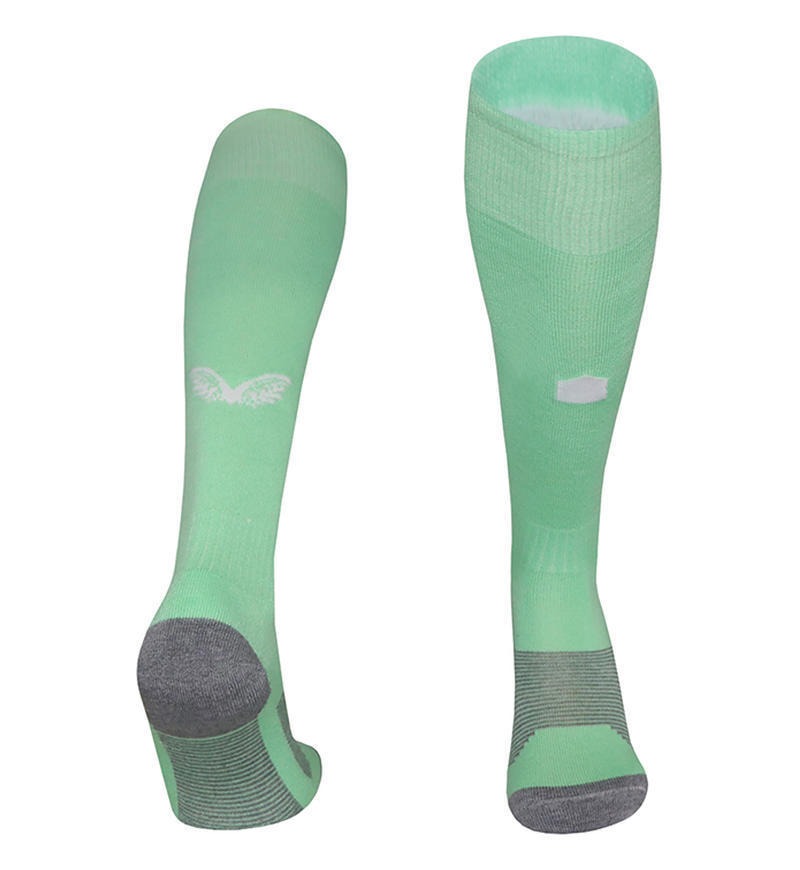 26 club tailandés Copa del Mundo calcetines de fútbol para hombres toallas profesionales sobre la rodilla antideslizante calcetines gruesas para adultos y niños