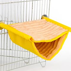 Parrot Pet Hamster Nest Heating Swing Bed Removable Washable Swing Window Shelf Multi-color Hanging Cat Cradle