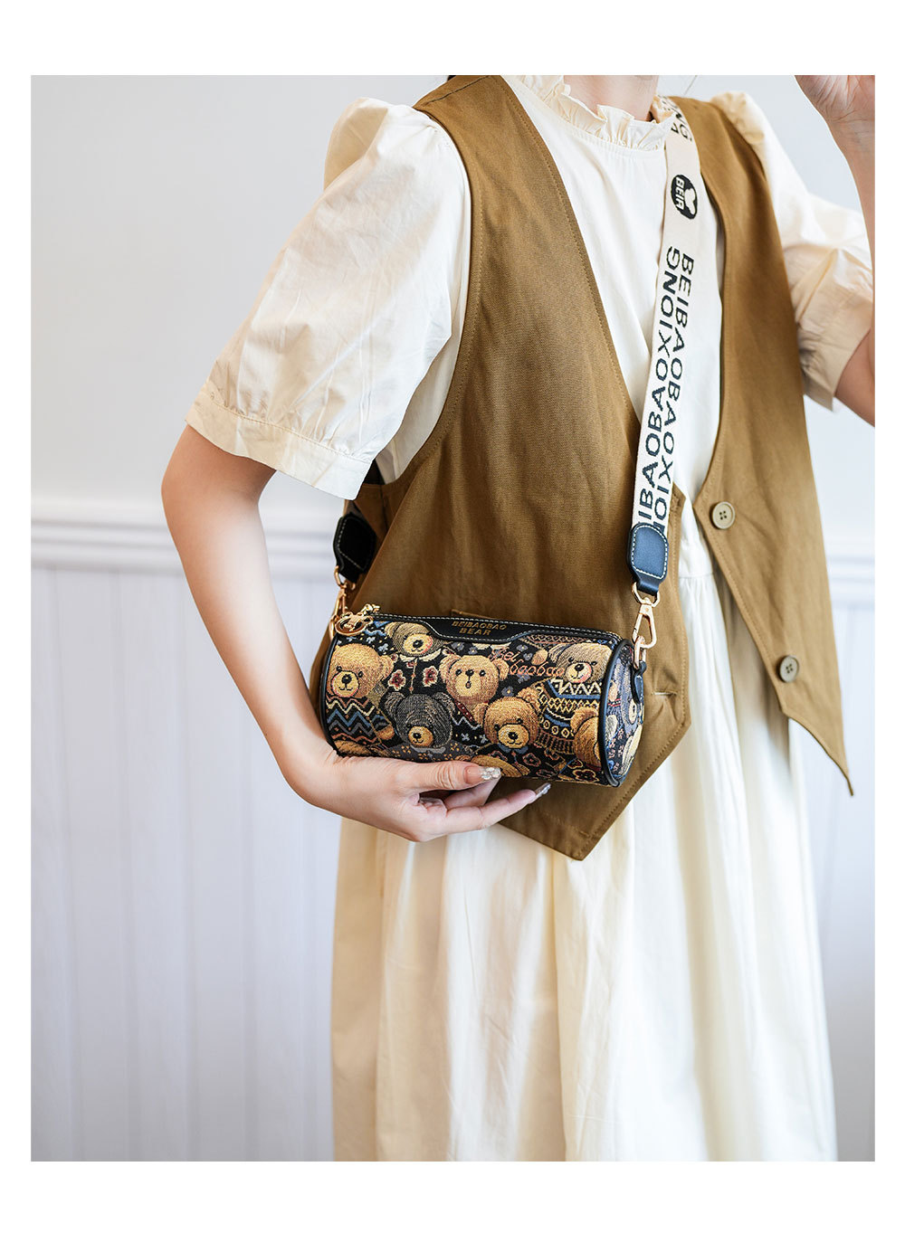 autumn new small bag women's fashionable all match small round bag trendy fashion shoulder messenger bag_voghion.com