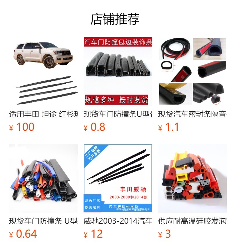 Suitable for Honda Crv 2002-2006 Car Door and Window Glass Outer Pressure Strip Decorative Strip Water Retaining Seal Strip
