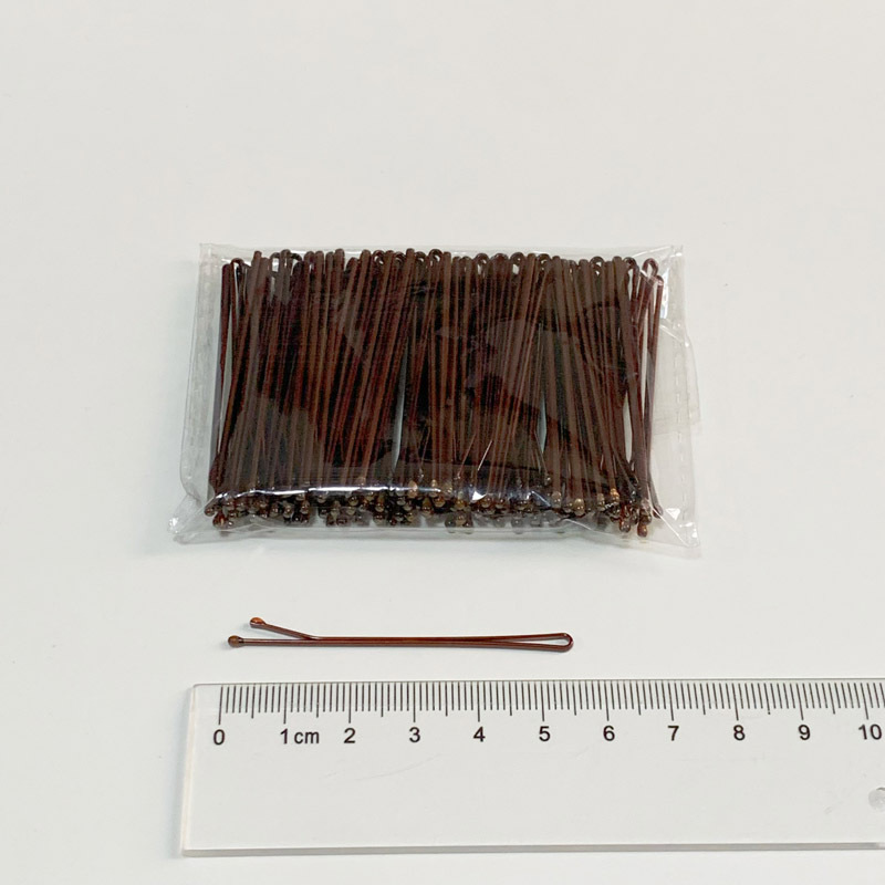 Clip en forma de U negro negrita apretada Placa de estudio horquilla de novia horquilla clip de acero clip de pelo roto flequillos tocado