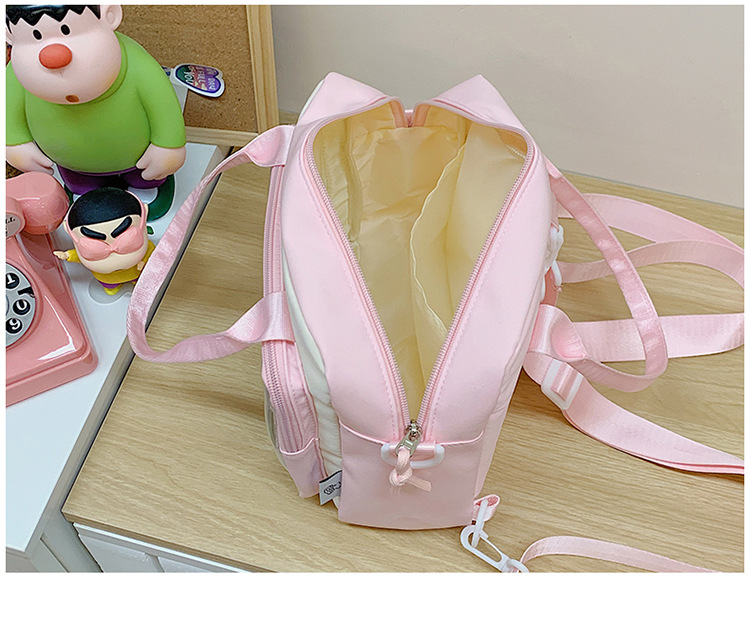 Cute and versatile pain bag, new large-capacity student commuting crossbody bag, Korean version hand-held transparent single-shoulder bag for women wholesale undefined