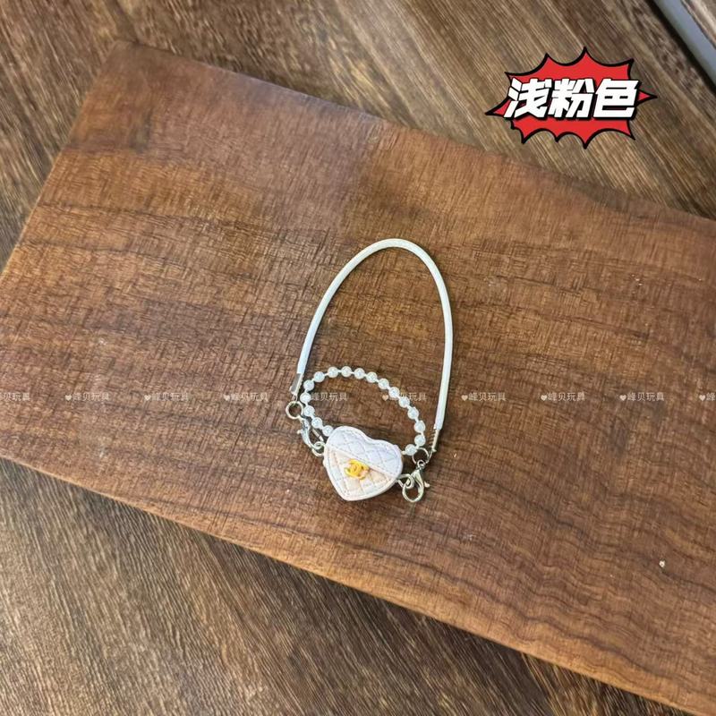 新款dollhouse娃娃屋公仔挂件立体树脂DIY饰品迷你斜跨小香包包|undefined