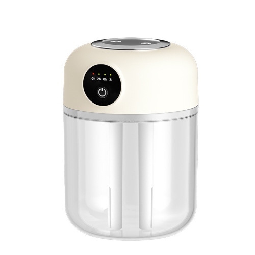 New dual-spray humidifier USB convenient desktop home office bedroom large-capacity water replenishing air purifier