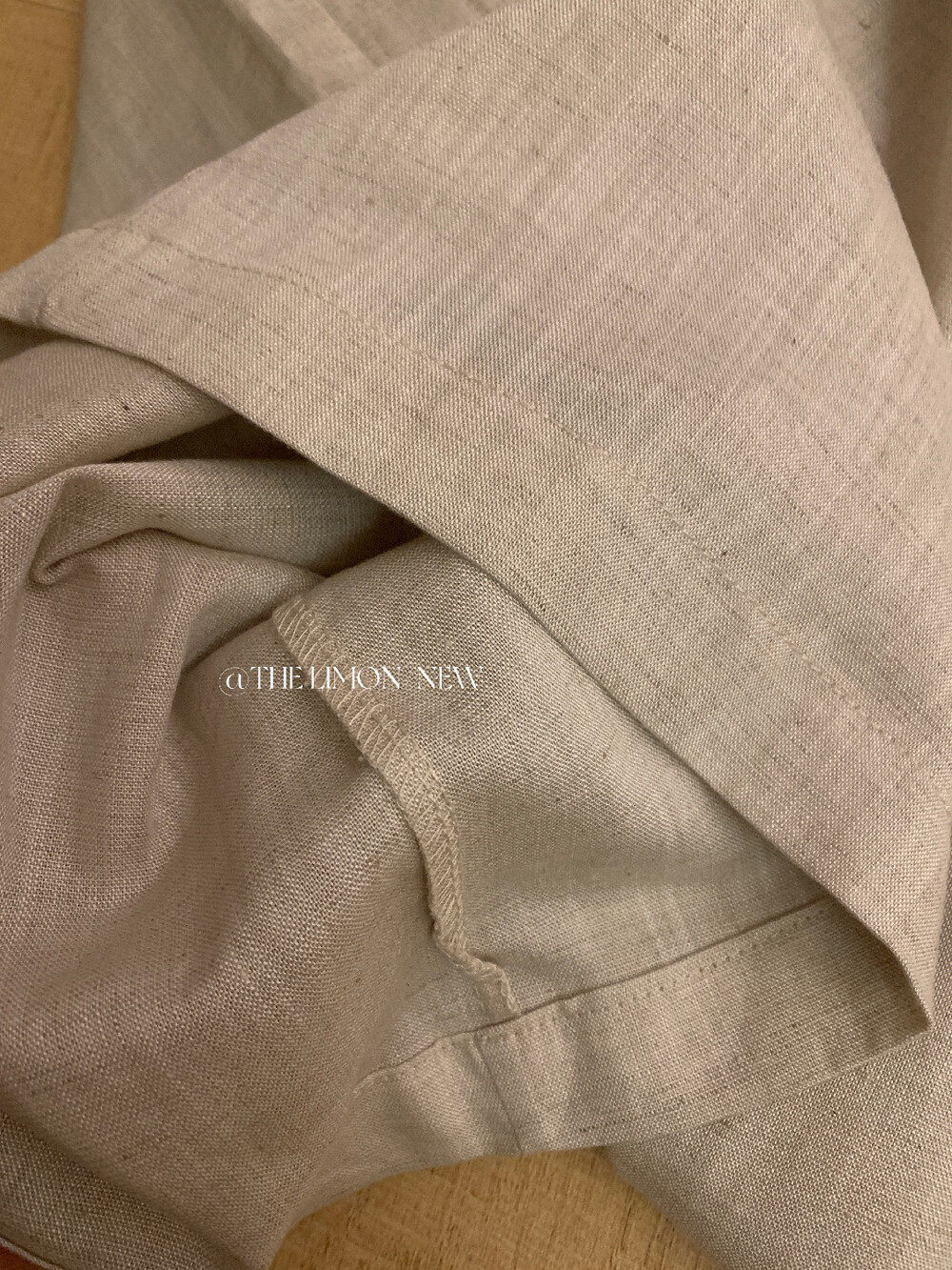 Quần culottes nữ ống rộng cạp cao vải linen phối lyocell mỏng nhẹ mùa hè — màu sắc, màu hồng, màu trắng, màu xám chi tiết 20