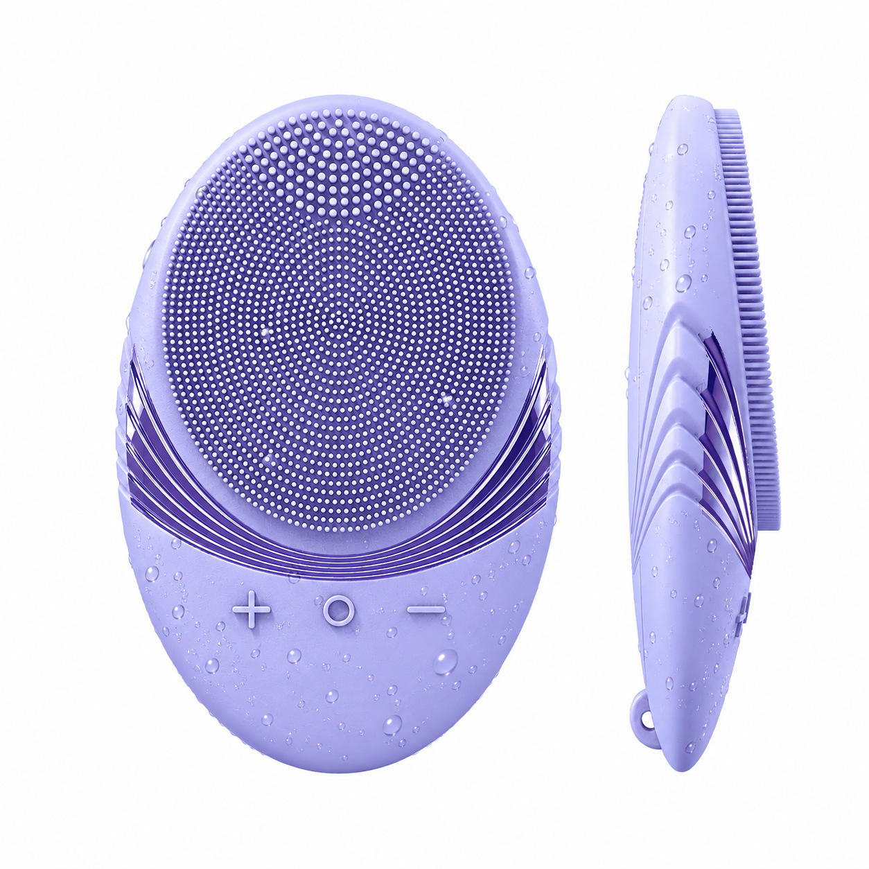 Cross-border new electric facial cleanser waterproof silicone facial cleanser hot pore cleaner charging gift wholesale
