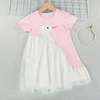 Summer skirt, summer clothing, small princess costume, short sleeve dress, wholesale