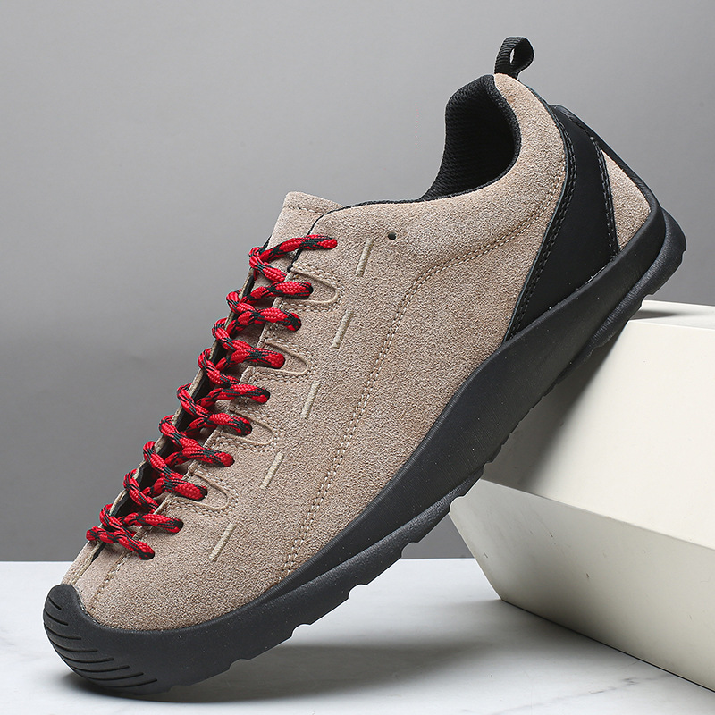 Large-Sized Breathable Casual Shoes For Men, British Soft-Soled Trendy Outdoor Shoes, Versatile Pigskin Lazy Shoes For M_vogvips.com