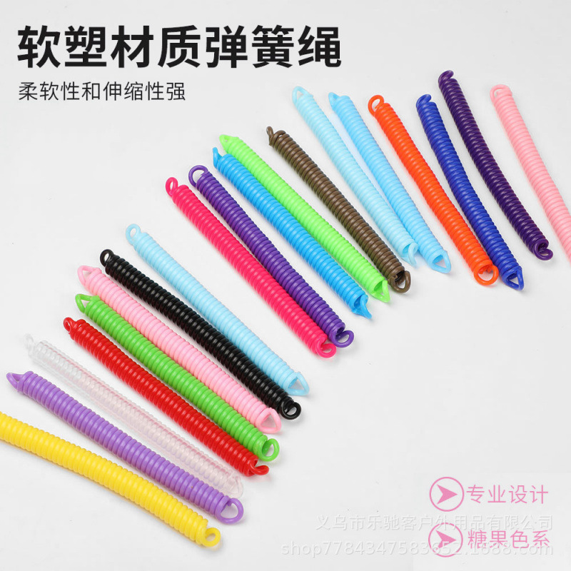 New Colorful Spring Coil Lanyard DIY Phone Cord Hand Rope Pendant Keychain Mobile Phone Case Pendant Lanyard