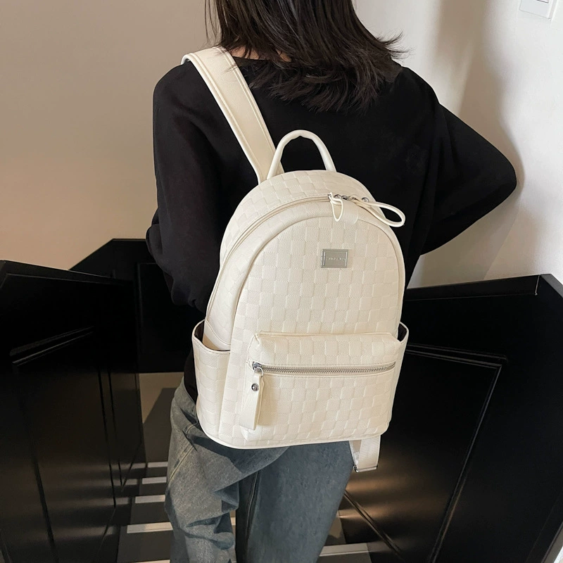 Backpack, fashionable shoulder bag, capacious travel bag for leisure