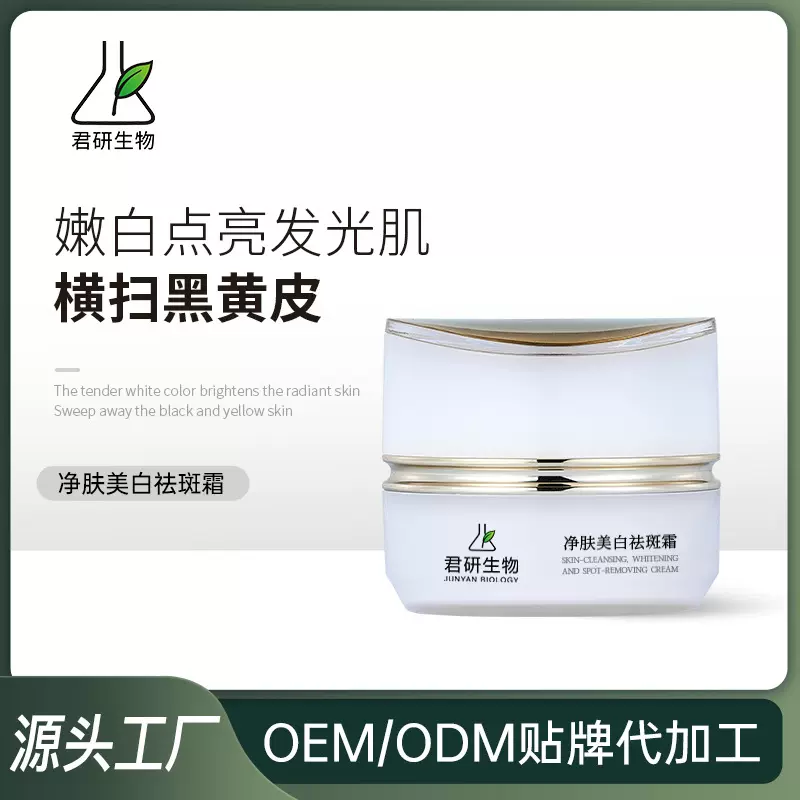 代加工熊果苷烟酰胺美白祛斑霜祛黄褐斑雀斑晒斑淡斑提亮修护面霜