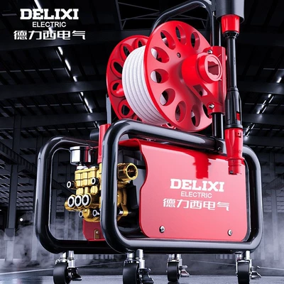 Delixi avtomobil yuma maşını, yüksək təzyiqli su tapançası, 220V məişət.