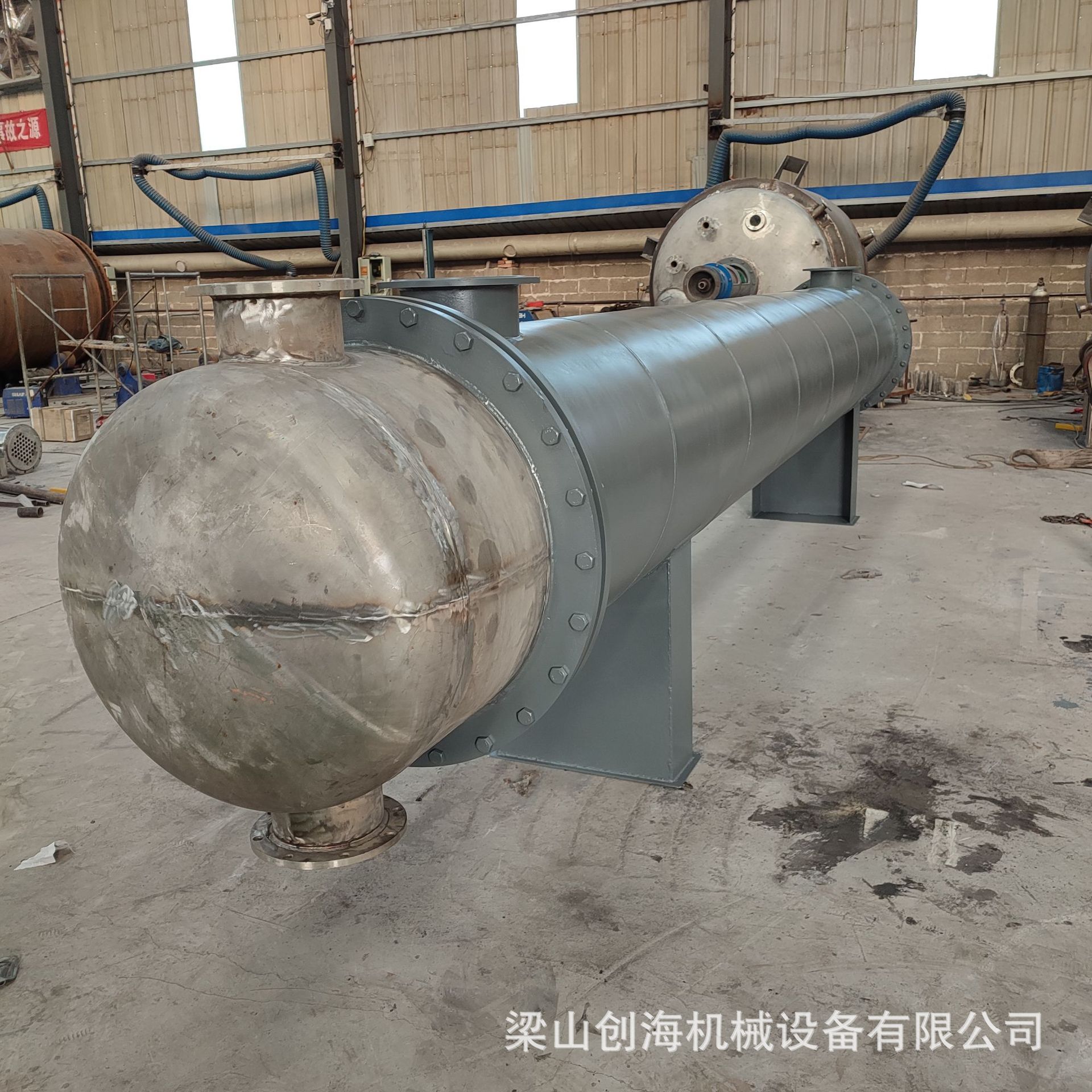 304不锈钢丁二烯成品冷凝器 316不锈钢二甲胺中间冷凝器 换热器