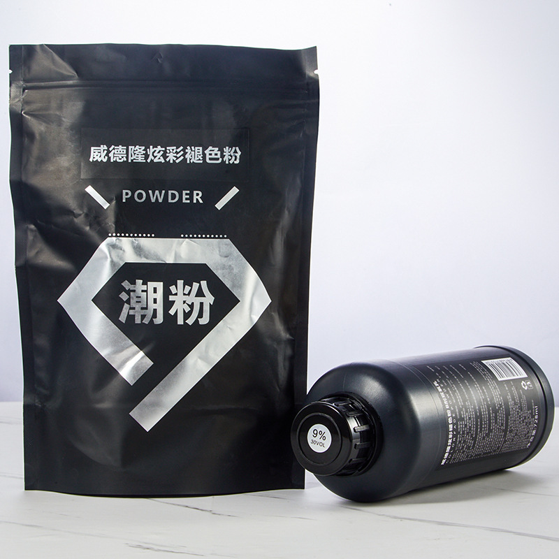 Fading Tide powder fading protein powder hair color changing bleaching powder does not hurt hair does not stimulate hair white agent fading dye cream hairdressing