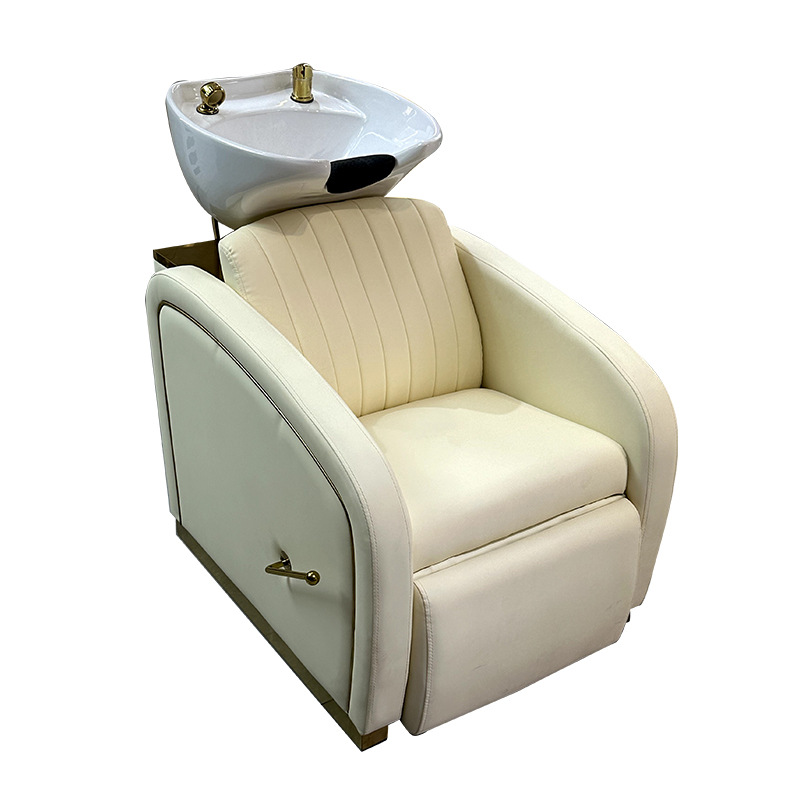 Nueva peluquería especial cama de lavado de cabello media cama de lavado de cabello barbería cerámica lavabo cama de lavado de cabello galería cama de lavado de cabello media cama al por mayor