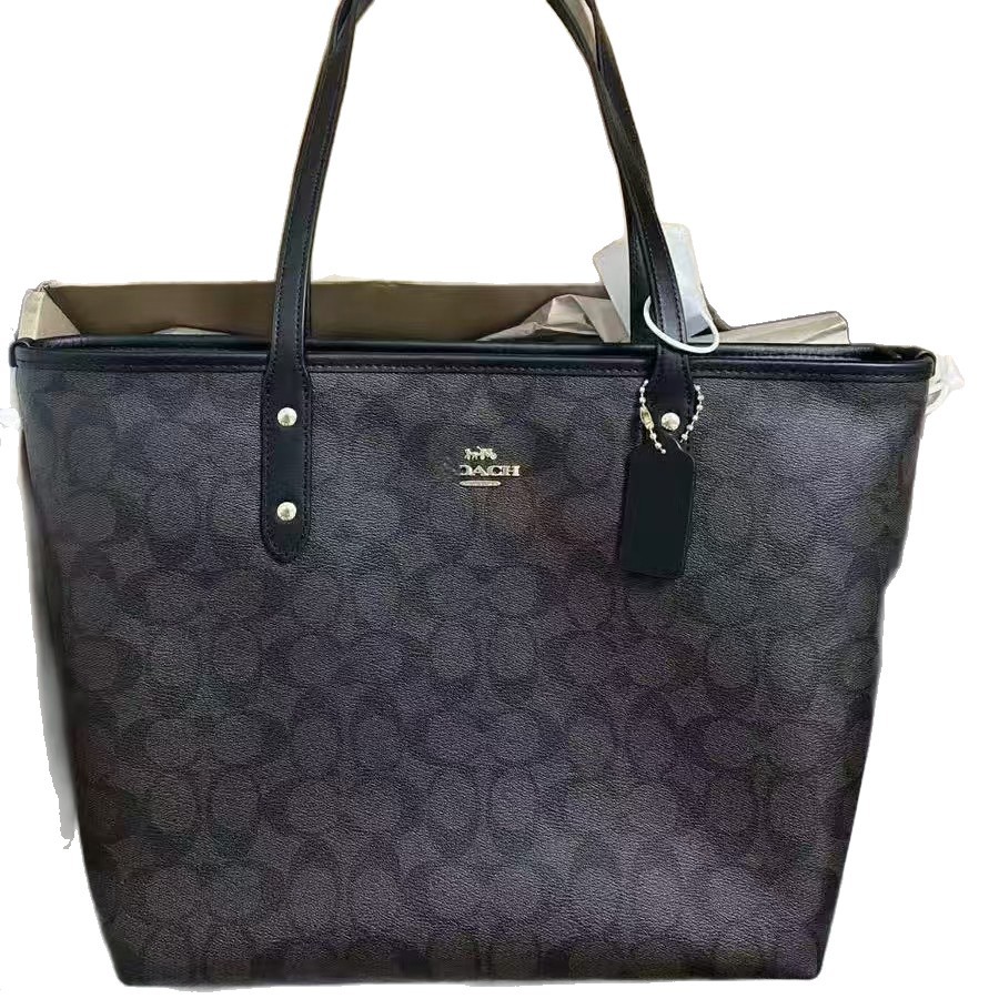 Koujia versión alta Tote bolso de mujer de gran capacidad retro clásico PVC presbiterio city30 bolso de un solo hombro nuevo