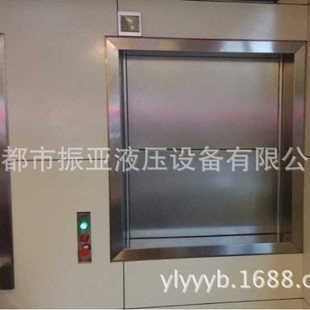 酒店全電動傳菜機，輕型簡易家用升降平台，不銹鋼轎廂循環式餐梯