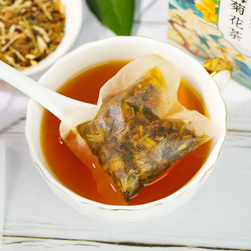 Nanjing Tong Ren Tang Luo Han Guo Fat Sea Chrysanthemum Tea Honeysuckle Throat Unobstructed Health Tea Factory Wholesale Delivery