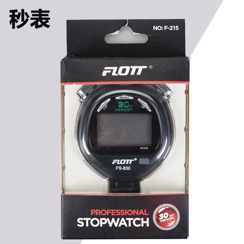 Секундомер FLOTT, цифровой таймер, спортивные тренировки, профессиональные легкоатлетические беговые соревнования, посвященные три ряда F-830