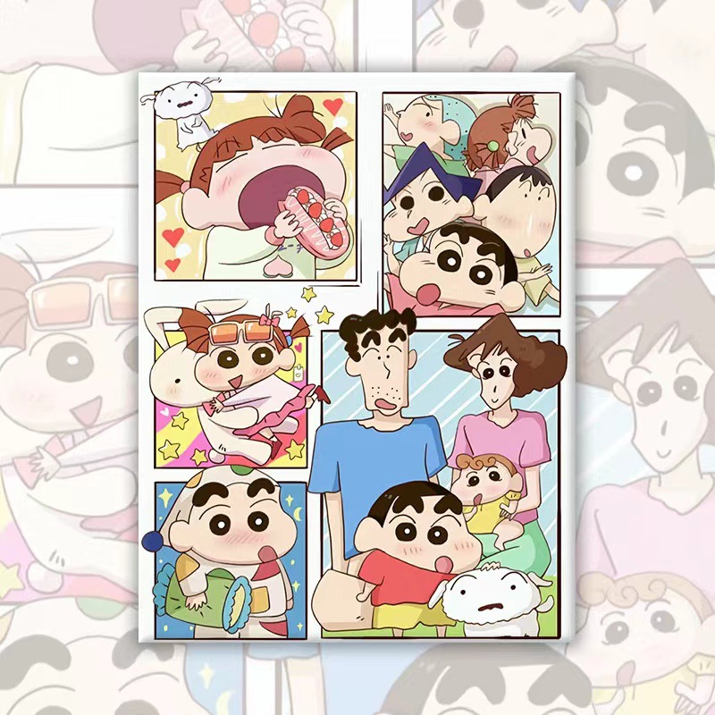 [Fábrica al por mayor] pintura al óleo digital DIY crayón xiaoxin dibujos animados personaje de dibujos animados descompresión hecho a mano color relleno aceite