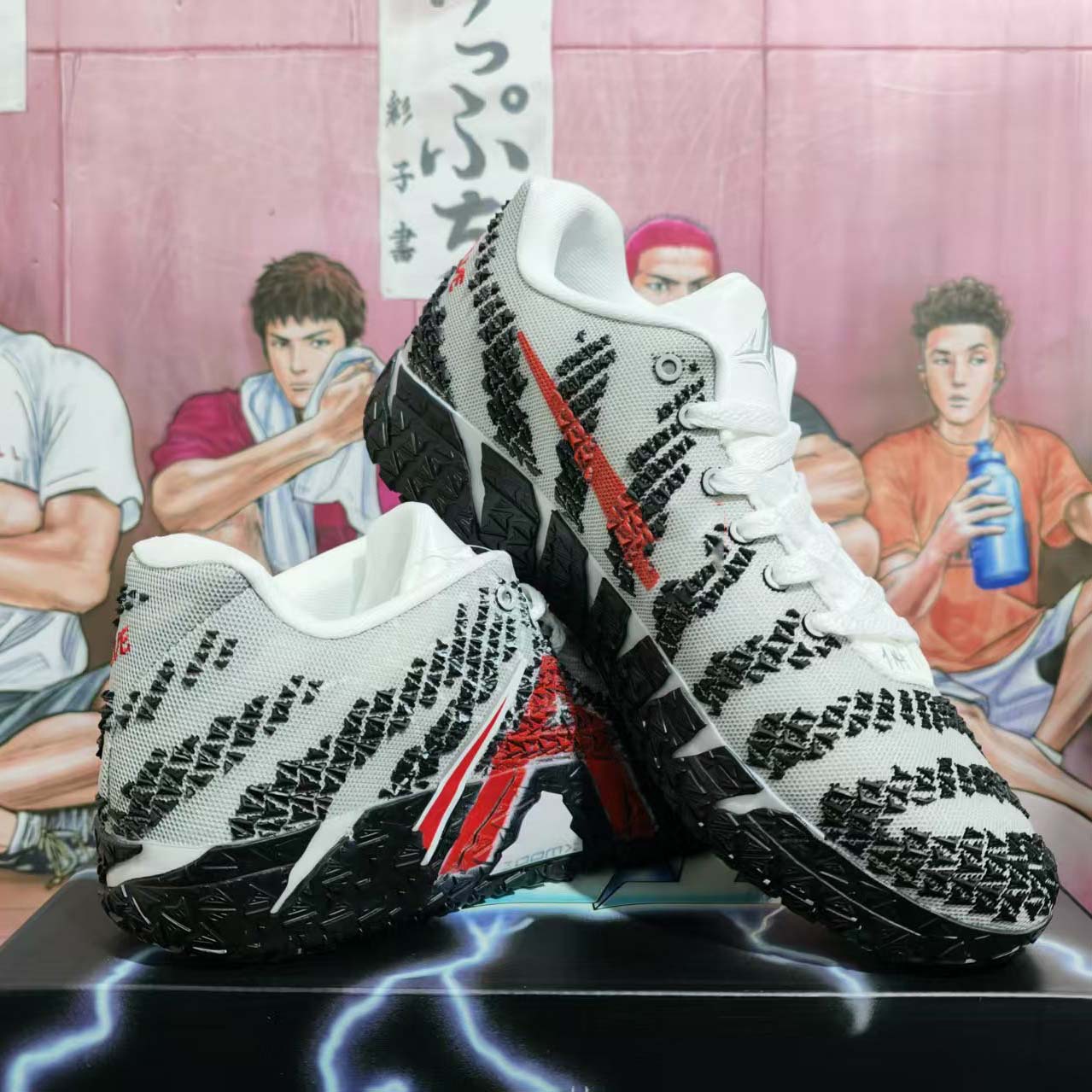 Putian Chunyuan JA3 zapatos de baloncesto Morant 3 generaciones zapatos de baloncesto azul hombres y mujeres zapatos deportivos casuales de moda