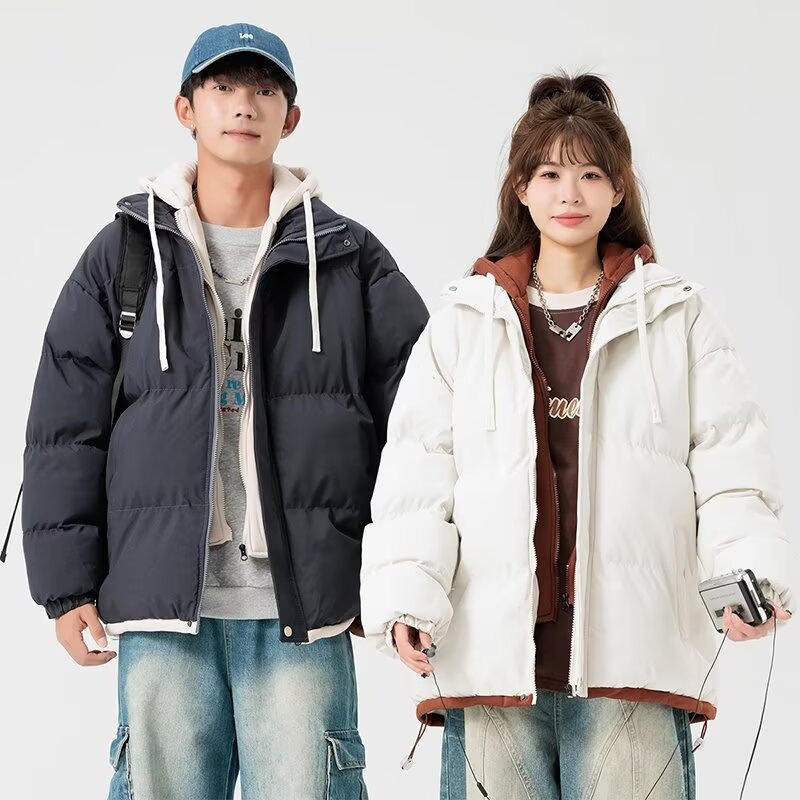 Wj-Cotton Jacket-Wt99 New Winter Cotton Jacket for Men, Thickened and Warm Puffer Jacket, Sporty Casual Trendy Brand