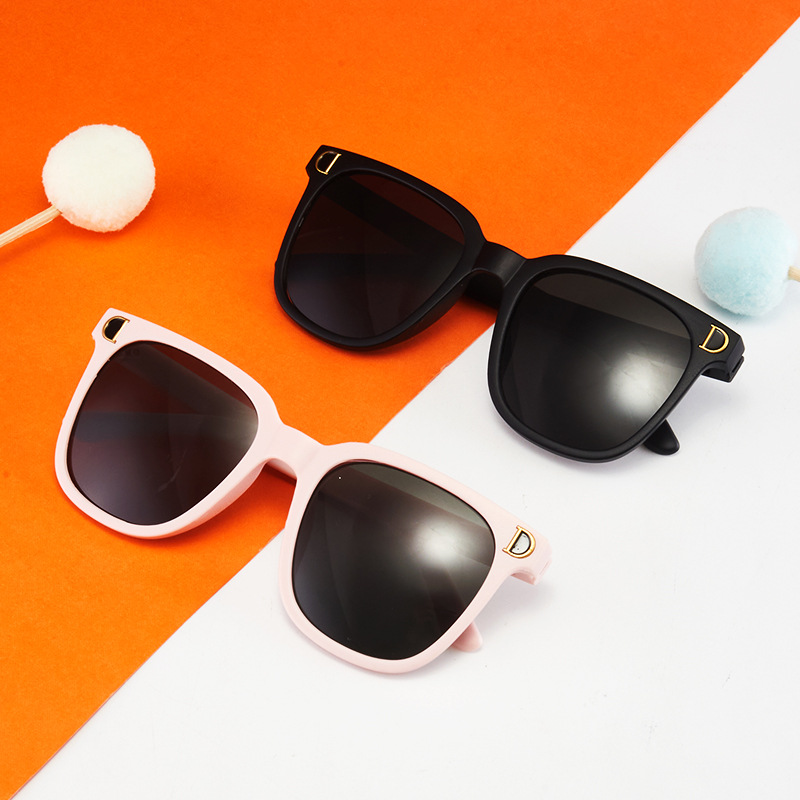 Double D Children's Sunglasses Fashion Outdoor Kids Sunglasses Korean Version Street Style Glasses for Girls and Boys Wholesale