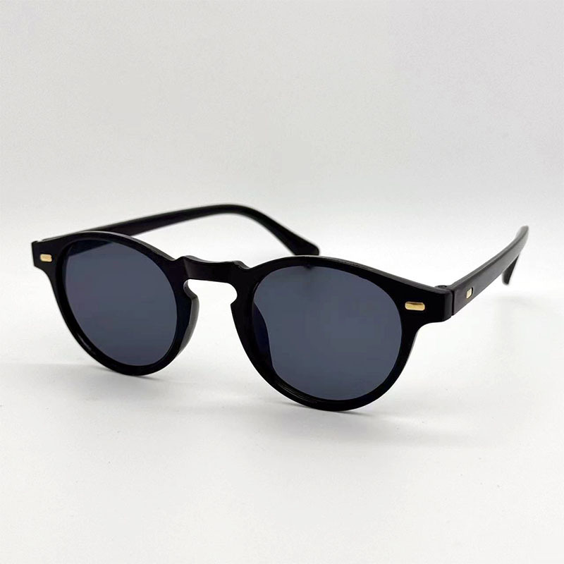2026 New Literary Retro Fashion Sunglasses Round Frame PC Men and…