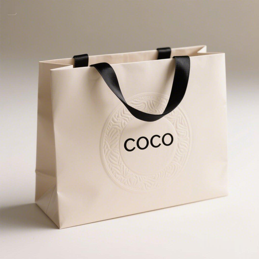 纸袋服装店手提袋高级感礼品袋礼物袋批发打包拎袋手袋logo印