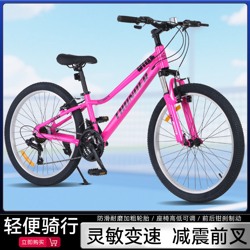Bicicletas de montaña para adultos para mujeres de amortiguación al aire libre bicicleta adolescente 26 pulgadas