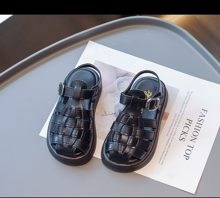 2023 Nuovi sandali estivi per ragazzi e ragazze Edizione coreana Scarpe da spiaggia per studenti traspiranti per bambini in gomma_voghion.com