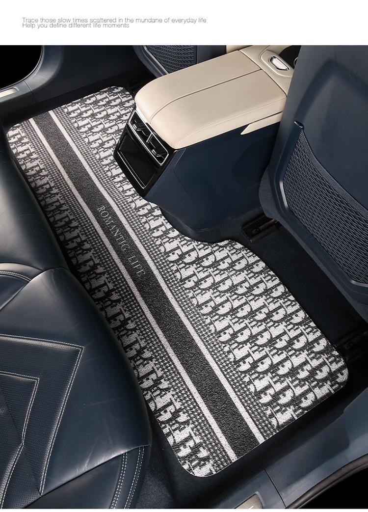 2026 New Model Letter Di Universal Car Floor Mats Universal Floor Mats Wire Loop Floor Mats