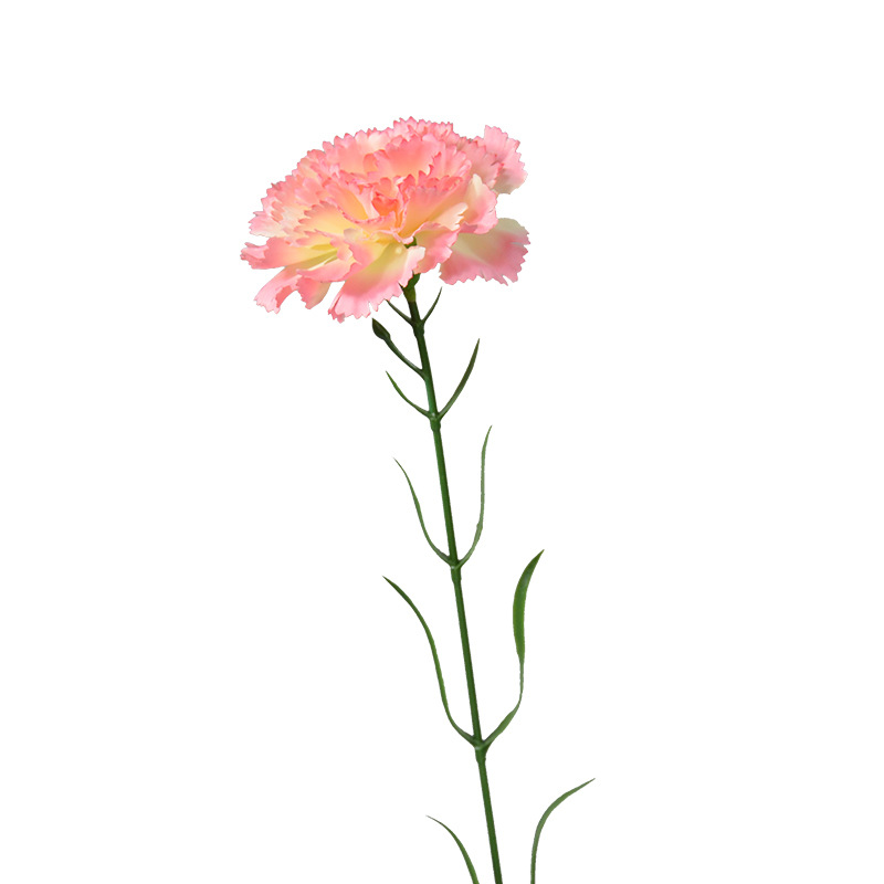 假花仿真花场景布置8cm康乃馨单枝春节福桶插花DIY母亲节礼物装饰