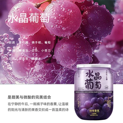 Fragrance Source Factory Wholesale – Car Perfume Aromatherapy - crystal-grapelong-lasting-fragrance