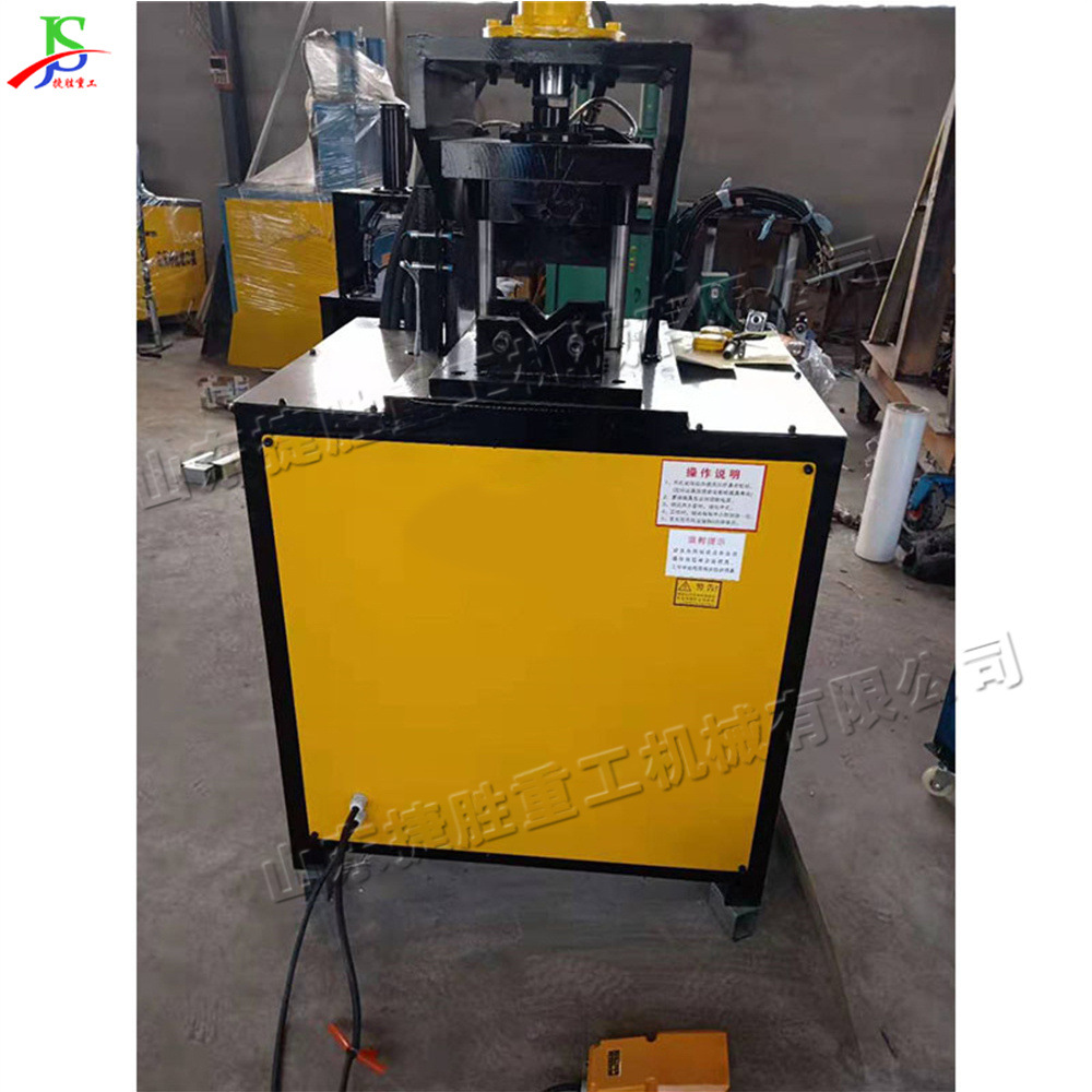máquina de perforación hidráulica de alta velocidad para tubo de acero galvanizado máquina de corte de ángulo para marco de puerta de acero inoxidable